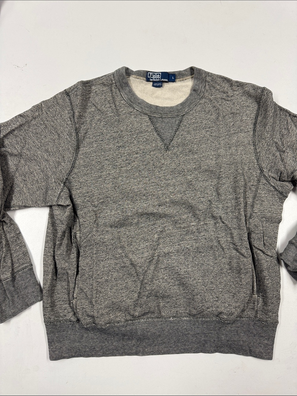 Polo by Ralph Lauren Heather Gray Crewneck Sweatshirt - Men